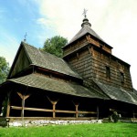 Radruż - cerkiew św. Paraksewy. Zbudowana bez użycia gwoździ - 1583.